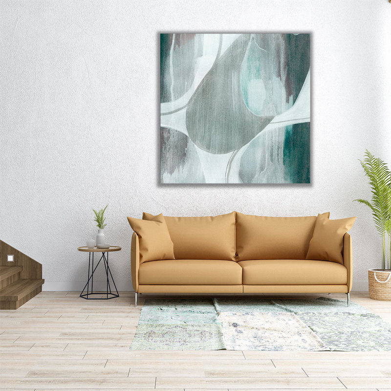 «Tectonic Glaze II», reproduction d'art sur toile, H 12 po x l 12 po