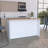 Ginger Kitchen Island, Three Open Shelves, Two Cabinets-1061339637