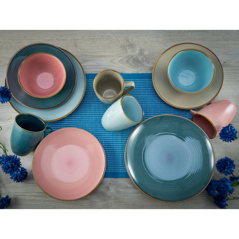 16 Piece Dinnerware Set, Service for 4