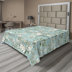 Almond Green/Eggshell Floral