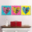 «Pastel Heart Chocolates», ensemble de 3 reproductions sur toile par PaintboxJenny-1645548573