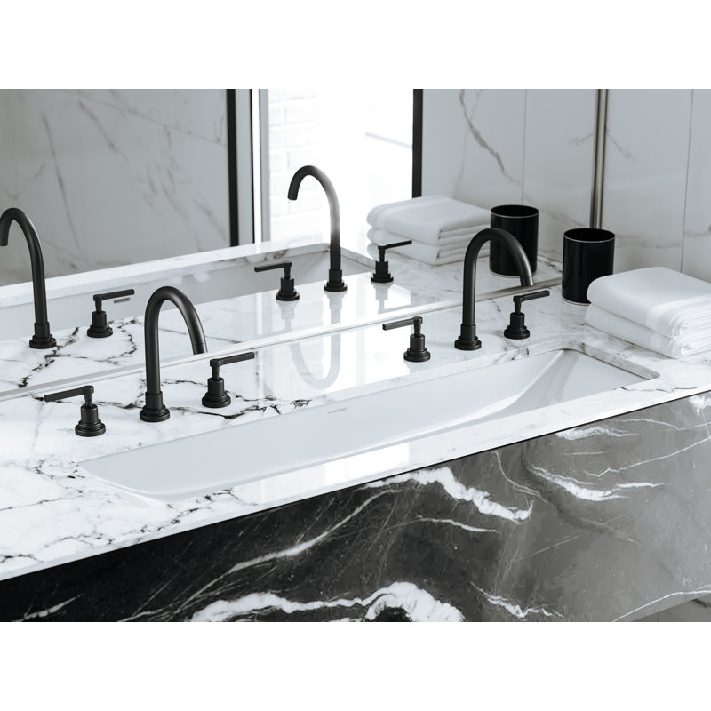 Rossendale 48" x 15" Undermount or Drop-In Lavatory Sink