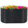 Lemark Oval Steel Stackable Raised Garden Bed