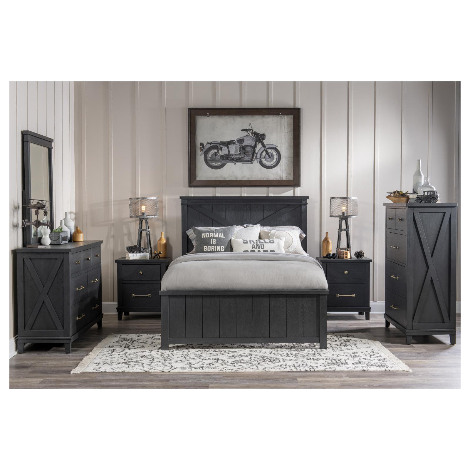 DRAWER CHEST, Black