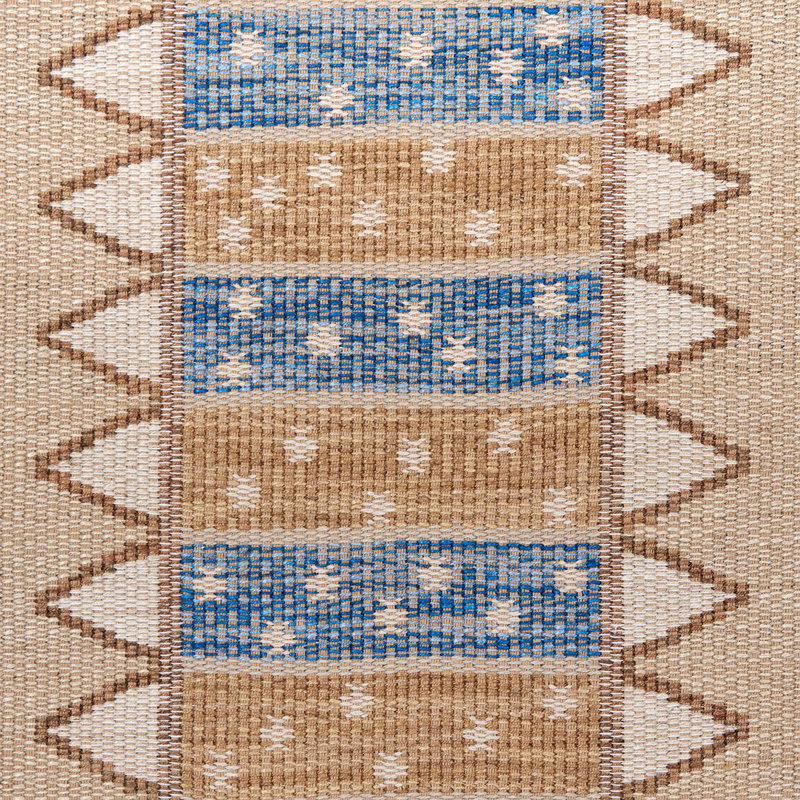 Noor Kilim Stripe Fabric, Ochre