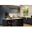 Sleek White Quartz Square Edge Laminate Kitchen Splashback - 3000 x 600mm x 8mm 