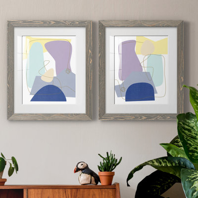 " Luminous Bay I " 2 - Pieces Painting Print