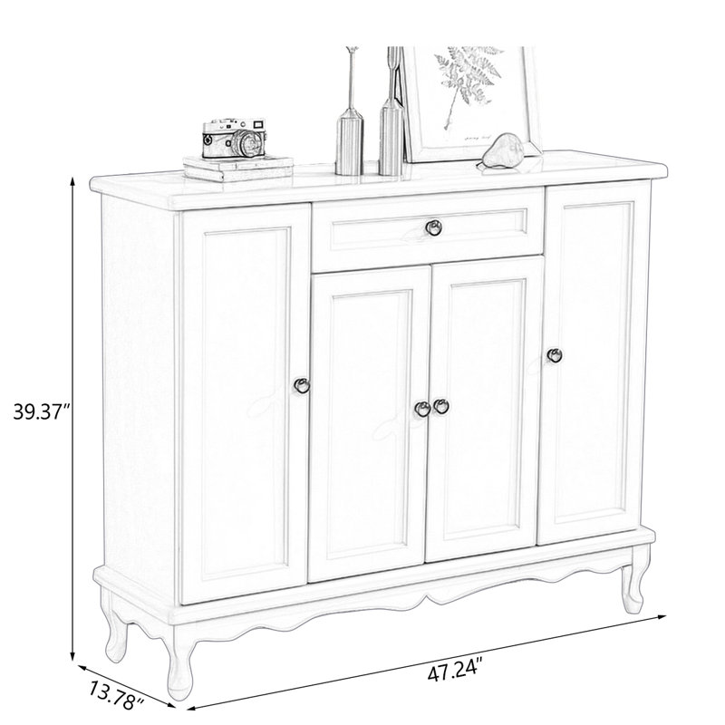 Banc de rangement en bois manufacturé Red Coffe, Café rouge