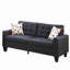 Ensemble de causeuse moderne 2 pièces, 4 coussins décoratifs-29209961