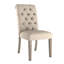 Chaise d'appoint rembourrée et capitonnée Ameriga-510417689-501825899