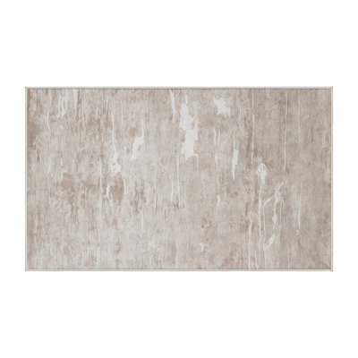 Tapis beige lavable à la machine GSIX03621
