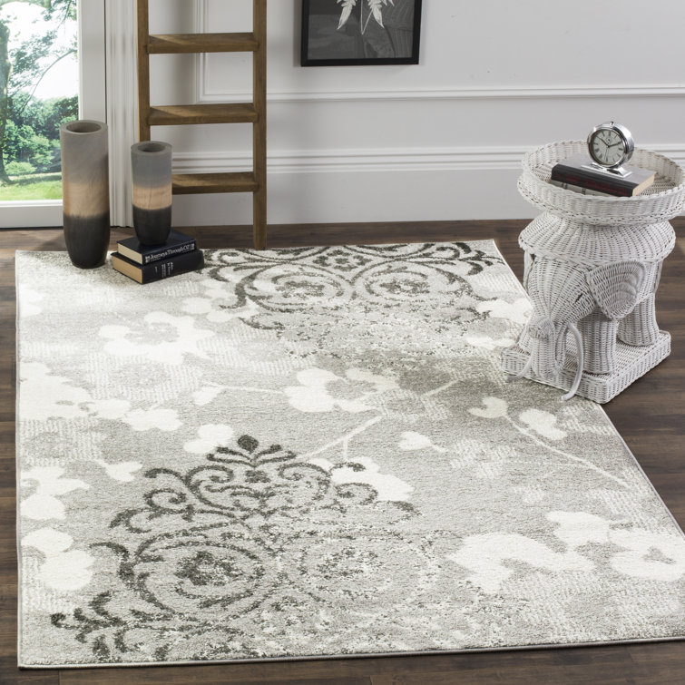 Issleib Floral Hand Woven Area Rug