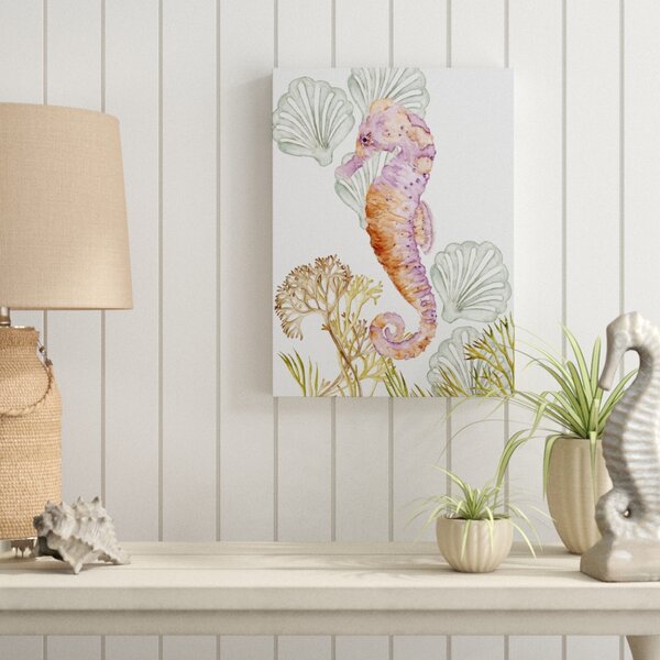 Highland Dunes Undersea Creatures II On Canvas by Melissa Wang Painting ...