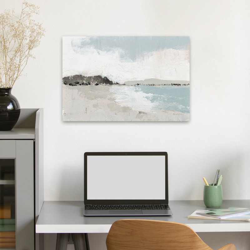 Beachy and Coastal Calm Water Neutral, H 24 po x l 16 po