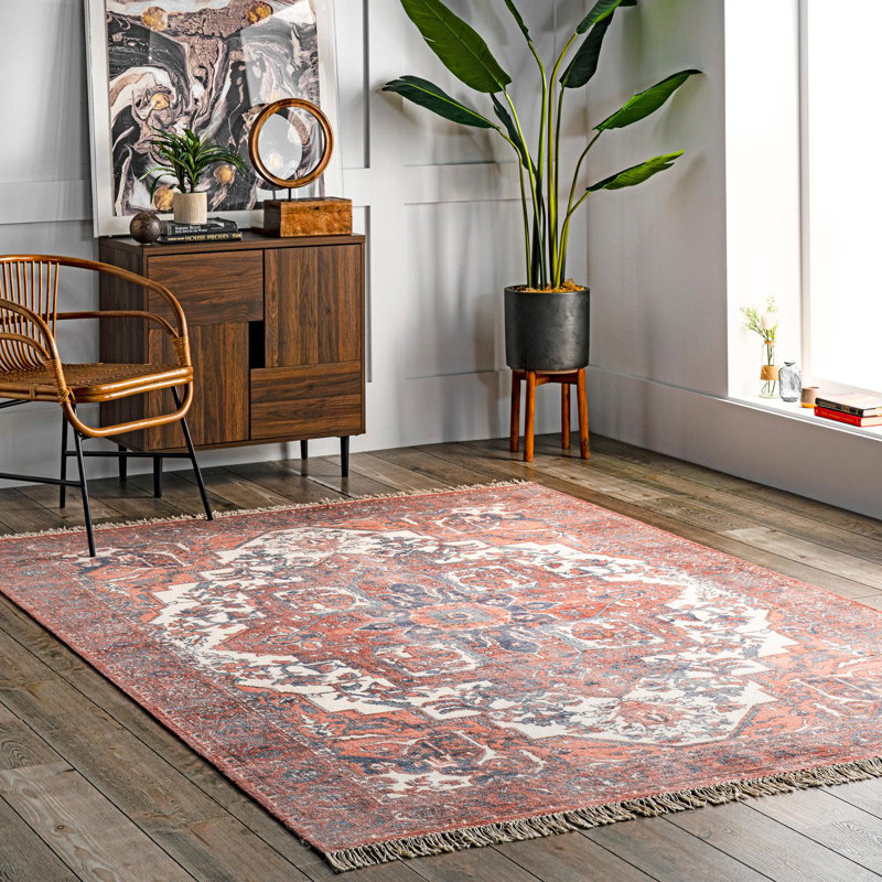 Honalee Oriental Hand Woven Area Rug, Rectangle 152 x 244cm