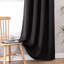 Premium 230 GSM 100% Blackout Eyelet Room Darkening Curtain Pair-968236112-968236121