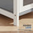 Modern Home Office 68" 5-Tier Transparent Display Cabinet Acrylic Flip Door Floor-Standing Showcase Bookshelf Curio Cabinet For Living Room Bedroom