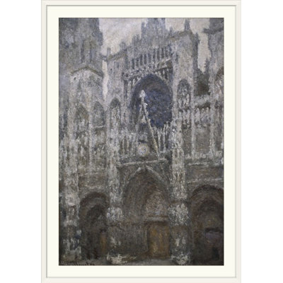 «Cathédrale de Rouen» par Claude Monet, reproduction d'art