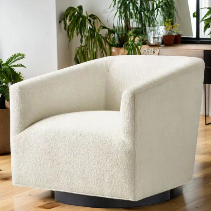 Cylis Upholstered Barrel Chair