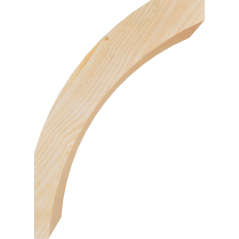 Genouillère Thorton, Sapin Douglas de 6 po (sciage brut), 20 po X P 28 po H