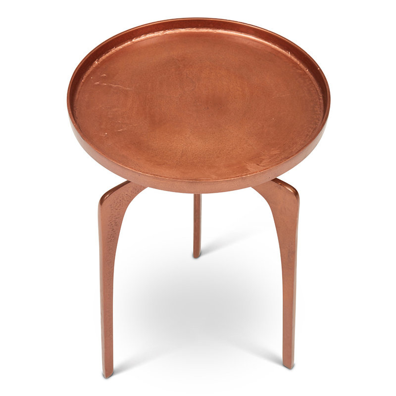 Elements Vinya End Table, Copper