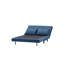 Aljoharah Queen 121cm Velvet Futon And Mattress-2146662528