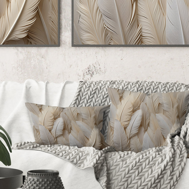 Coussin Feathery Plumes - Feathers
