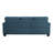 Transitional  Sofa  Textured Fabric Upholstered Solid Wood Frame  Furniture 1Pc