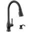Hazelwood Pull Down Sprayer Kitchen Sink Faucet with Matching Soap Dispenser-86678066