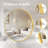 Modern Round Framed Wall Mounted Mirror-17459359-24520699