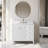 Laval 36" Single Sink Freestanding Bathroom Vanity with Engineered Marble Top-105245160-105245157