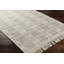 Tapis beige / gris à motif géométrique tissé à plat Anelisse-1539991251