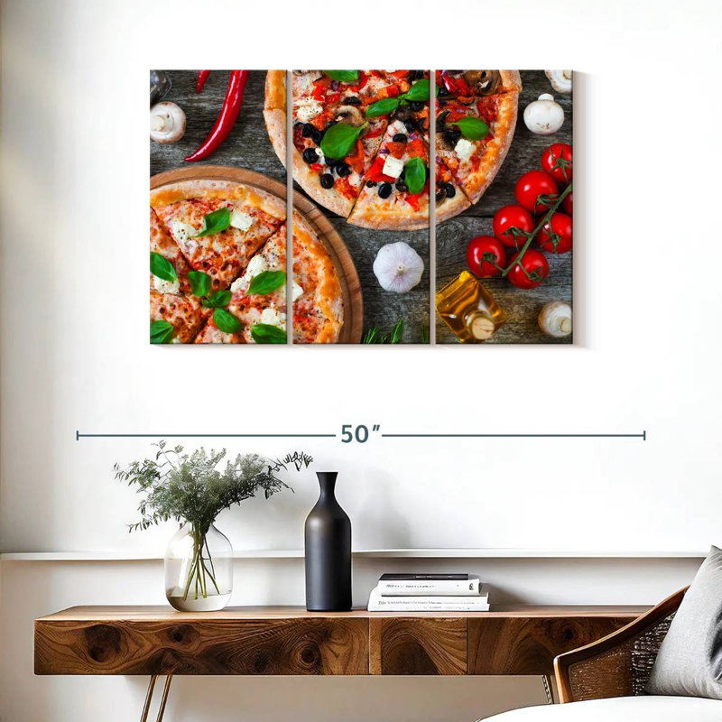 Yarlin Homemade Pizza, 24" H x 38" W
