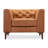 Essex Full-Grain Genuine Italian Leather Lounge Chair-594526537