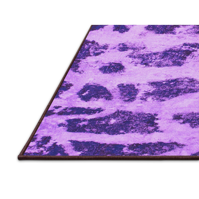 Tapis mauve Jazzlyn, Rectangle 5 pi x 7 pi