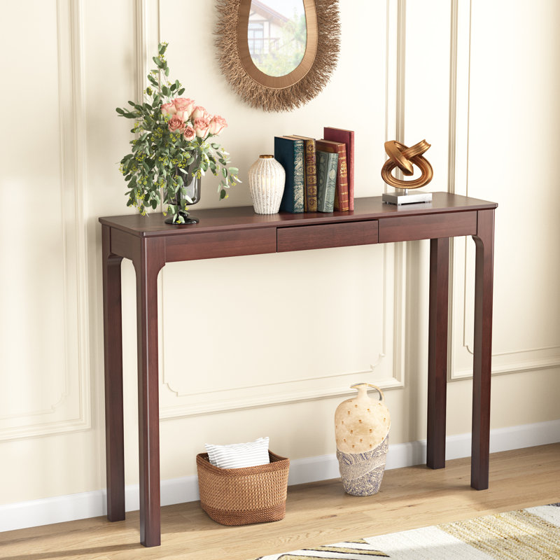 Console en bois massif