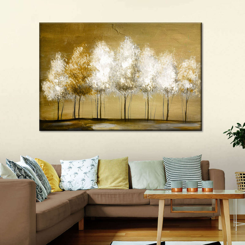 «Nature Abstract Tree», reproduction sur toile, H 20 po x l 30 po x P 1,25 po