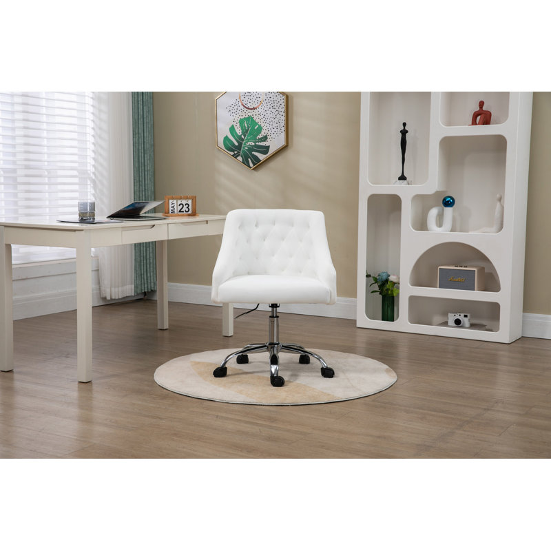 Chaise de travail Kirsey, Blanc
