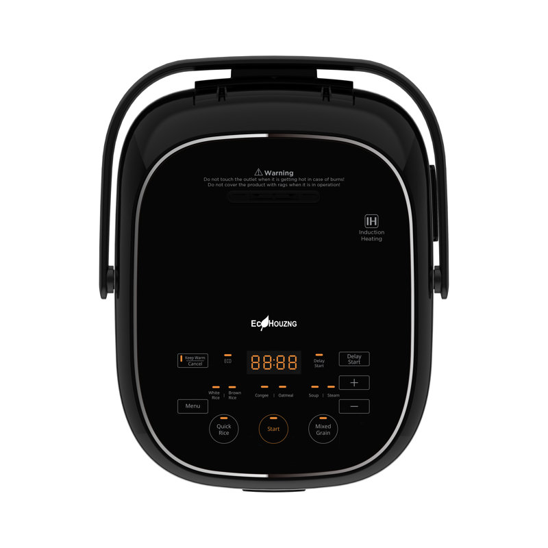 Ecohouzng Ih Rice Cooker With 8 Preset Menus