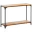 Casto 110cm Solid Wood Top Console Table-1188415677