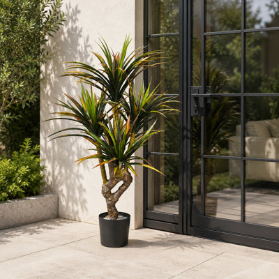 105cm Faux Yucca Plant in Pot Liner