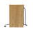 17.7'' W Nightstand with Outlets, Farmhouse Wood Night Stand Bedside Table with 2 Drawers & Open Storage-1369916731