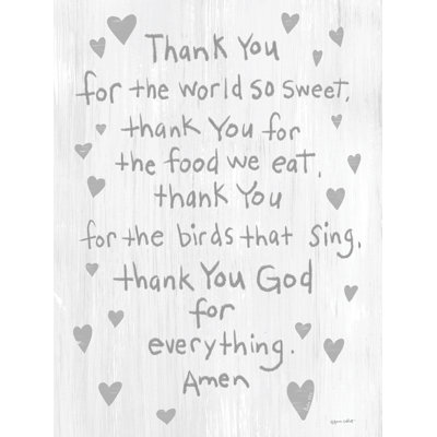 " Thank You God For Everything " by Annie LaPoint