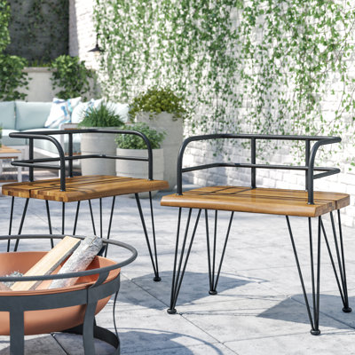 Metal Outdoor Dining Armchair