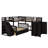Twin Twin Over Full Bunk Bed With Drawers,Desk And Wardrobe-1737361322