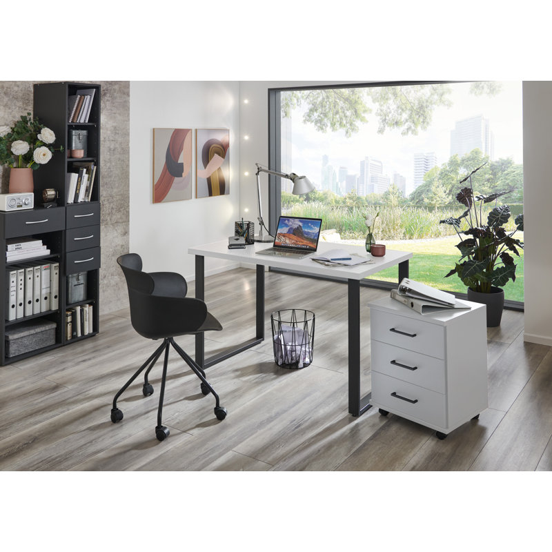 Naod 3 -Drawer Storage Cabinet, White