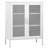 Storage Cabinet Sideboard Filing Cabinet with Shelves for Hallway Steel-702599210
