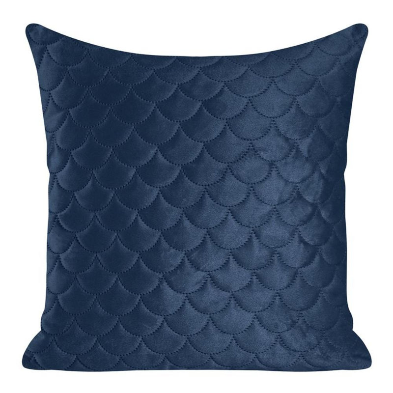Goulette Microfiber Pillow Case, Navy Blue