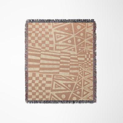 Cocodili Cotton Hand Woven Throw Blanket