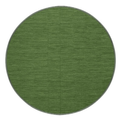 Tapis vert uni lavable à la machine